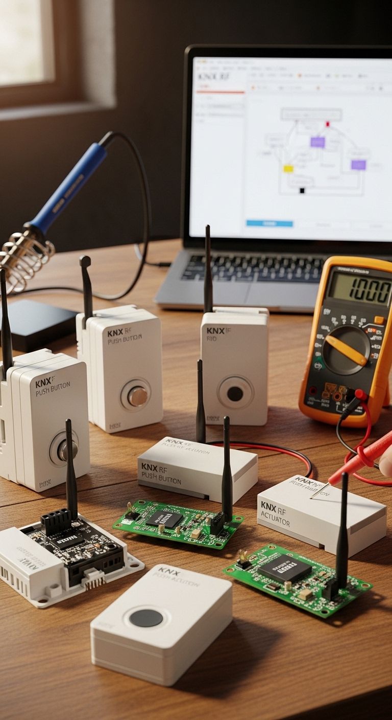 KNX RF Line-Coupler für kabelgebundene Verbindung