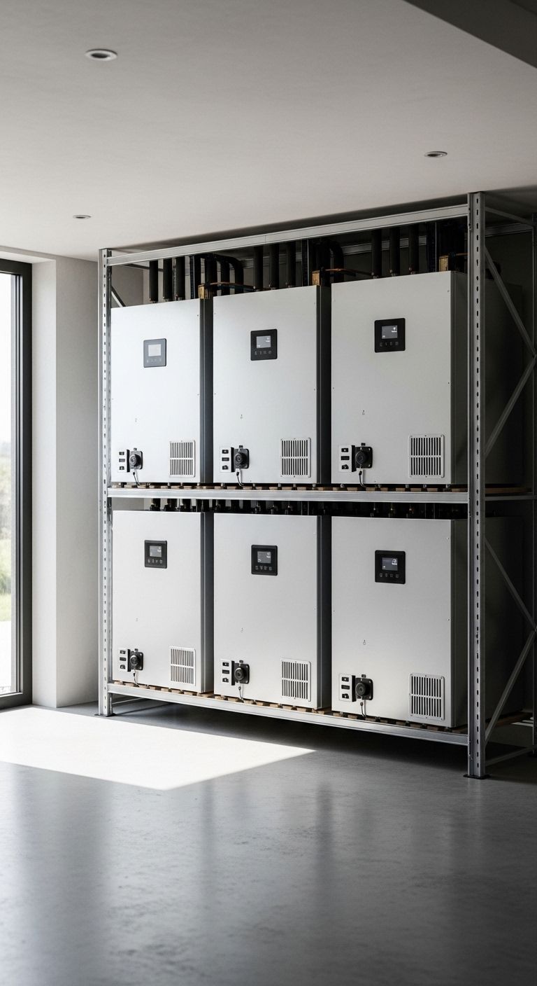 NMC-Batterie im Heimspeichersystem mit kompaktem Gehäuse