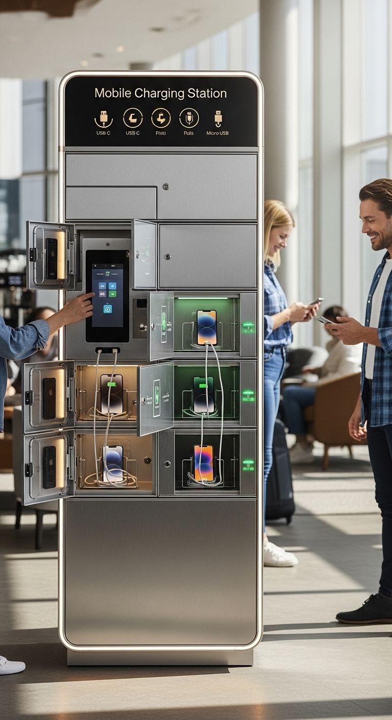 Portable Wallbox mit Typ-2-Stecker und CEE-Stecker für mobile Ladung