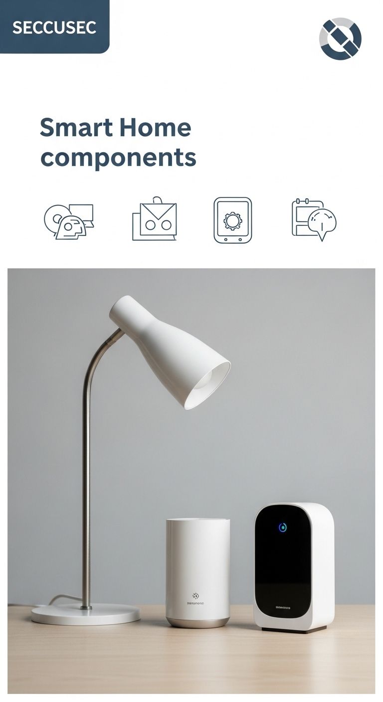 Installation von Smart Home Komponenten in einer Wand