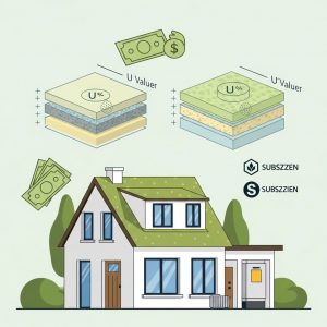 Solaranlage auf Einfamilienhaus mit Speicher
